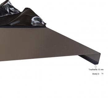 Preview: Mit 15 mm Tropfkante